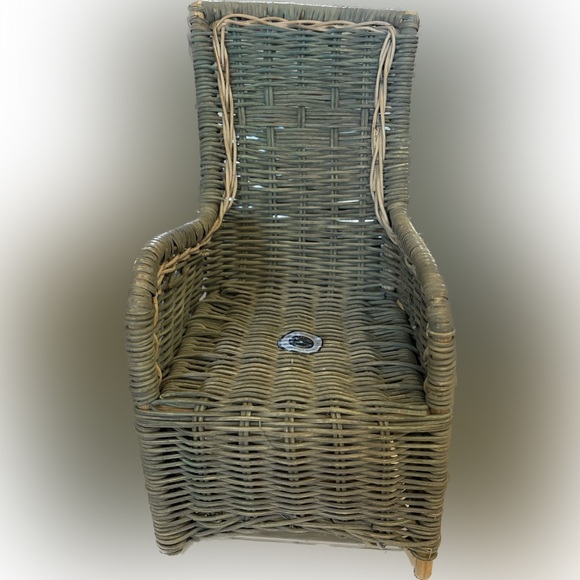 BOYDS BEAR WICKER CHAIR nwt - Picture 2 of 6